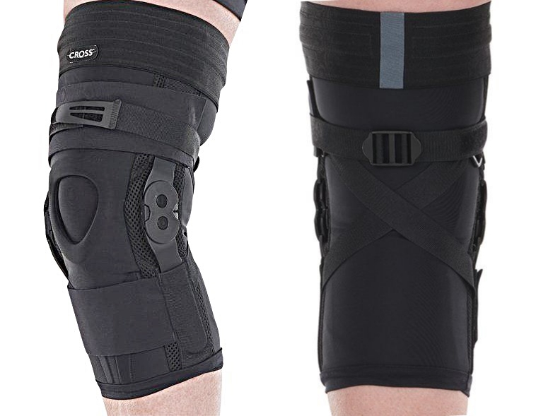 クロス反張膝用装具